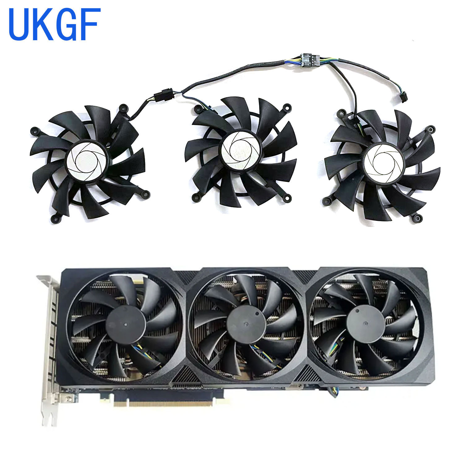 Cmp 50Hx Mining Card - Yeni Soğutucu Yedek Fan 4PIN HA9015H12SC-Z