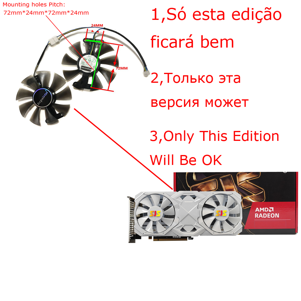 2 adet/takım, FL8015 12VB, gra - Rx 580 8Gb 2048Sp Gpu incelemesi ve fiyatı