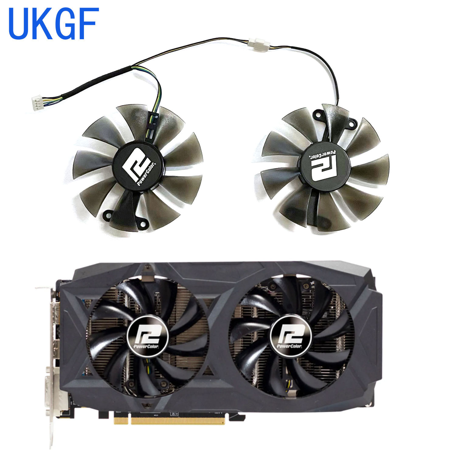 Yeni DIY Yedek Fan 85 MM 4PIN  - Rx 580 8Gb 2048Sp Gpu incelemesi ve fiyatı